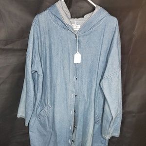 Denim Vintage Oversized Jacket